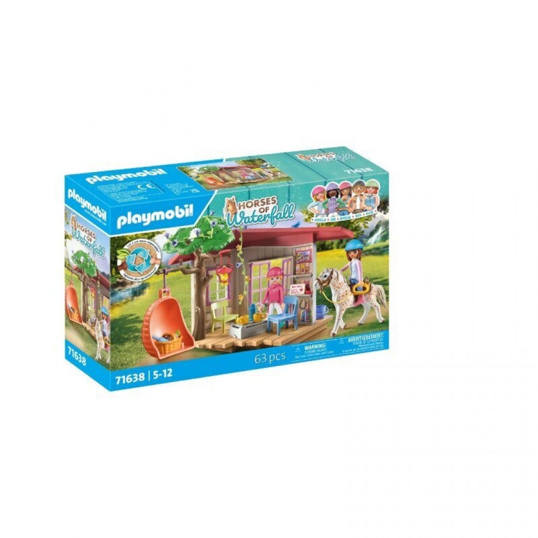 Playmobil Horses Of Waterfall Clubhouse Ιππασίας – 71638