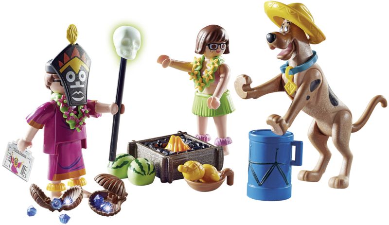Playmobil Scooby-Doo Περιπέτεια Με Τον Witch Doctor 70707