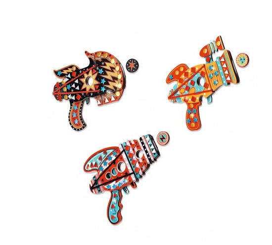 Djeco DIY Φτιάχνω &amp; διακοσμώ Διαστημικά όπλα 07913