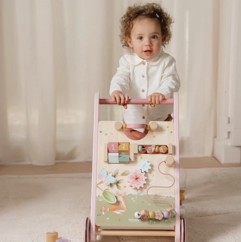 Little Dutch Καρότσι-περπατήστρα δραστηριοτήτων Fairy Garden FSC  LD7332