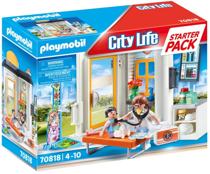 Playmobil Starter Pack Παιδιατρείο (70818)