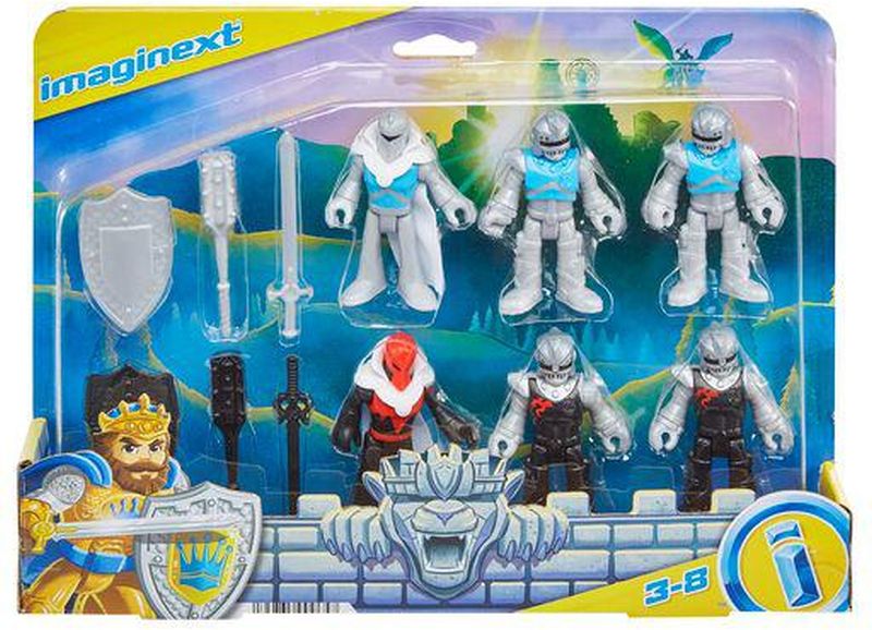 Fisher Price Imaginext-Φιγούρες Ιππότες Μάχης Multipack (HCG46)