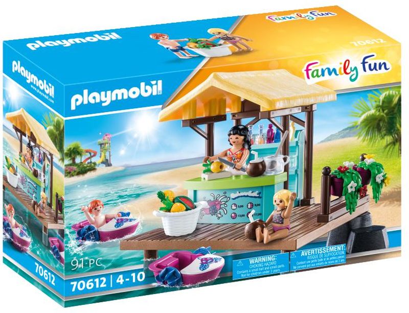 Playmobil Πλωτό Μπαρ Και Παραθεριστές (70612)