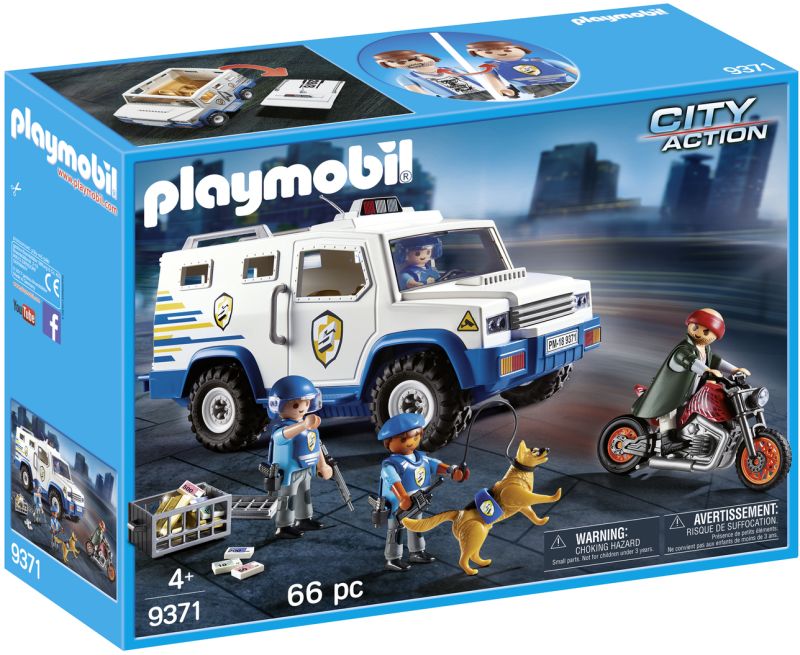Playmobil Όχημα Χρηματαποστολής (9371)
