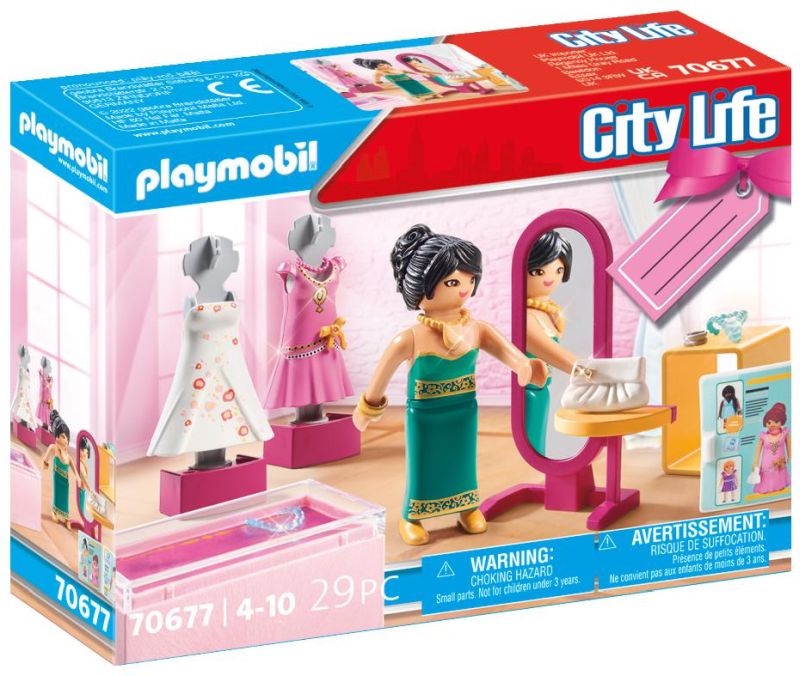 Playmobil Gift Set Κατάστημα Μόδας (70677)