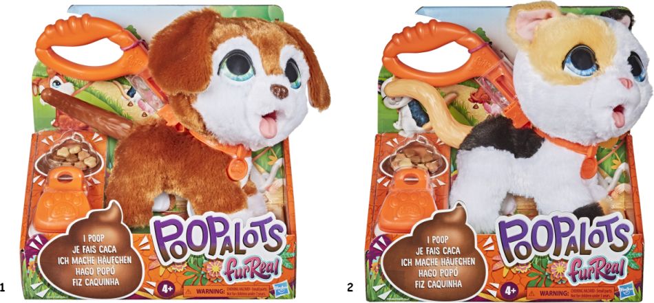 Hasbro Furreal Poopalots Big Wags – 2 Σχέδια (819-88980)