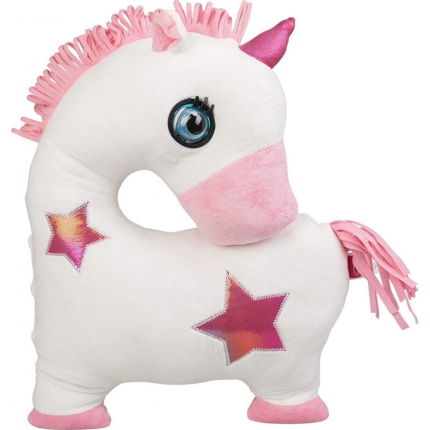 Just Toys Dimian Dimian Cuddly Annimal Cuscionz Με 3 Ιστορίες Στα Ελληνικά 45 Cm (BD2011)