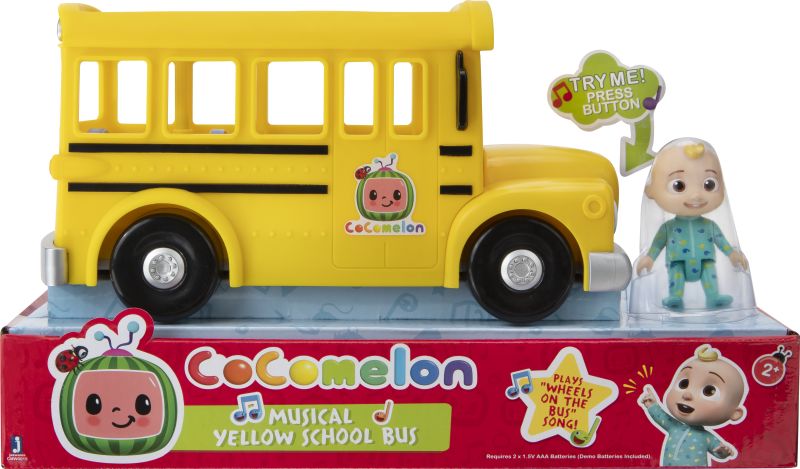 Cocomelon Σχολικό Λεωφορείο Με Λειτουργίες (CCM01000)