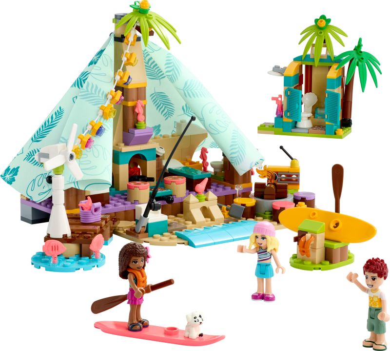 Λαμπάδα LEGO Friends Beach Glamping (41700)