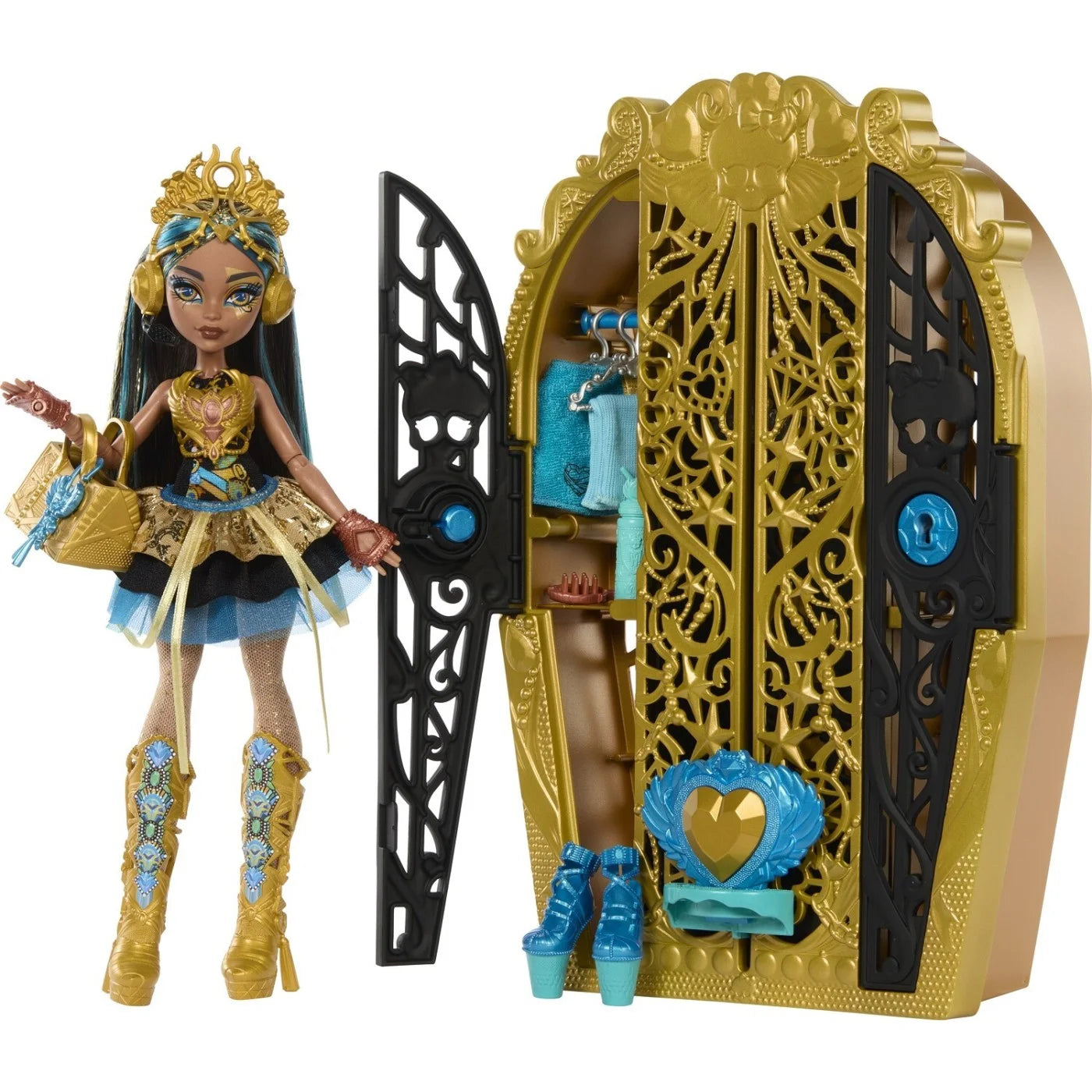 Mattel Monster High Skulltimate Secrets Cleo DE Nile Doll Κούκλα (HXH86)