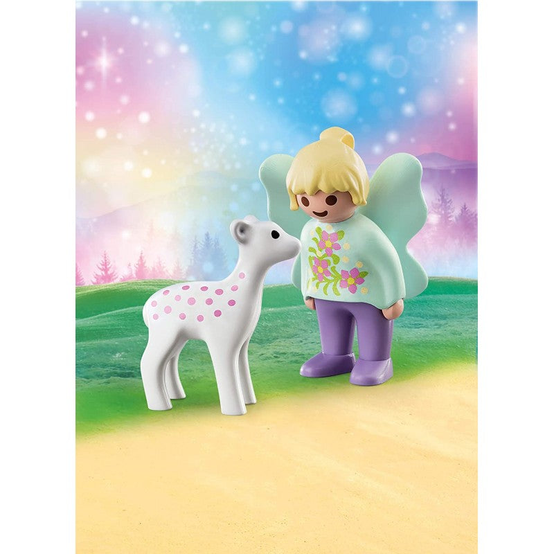 Playmobil 1.2.3 Νεράιδα Με Ελαφάκι 70402