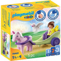 Playmobil 1.2.3 Νεραϊδοάμαξα Με Μονόκερο 70401