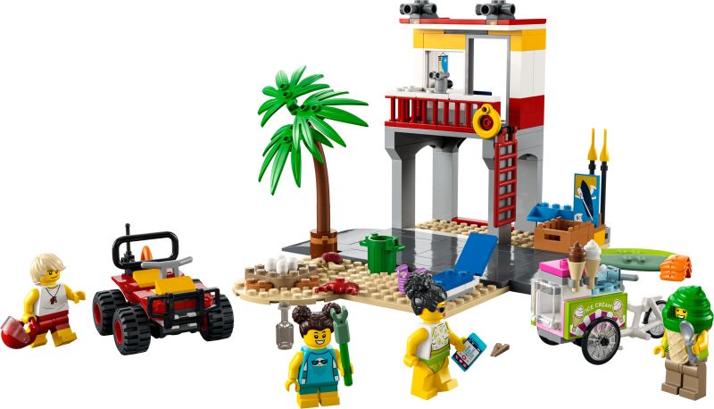 LEGO City Beach Lifeguard Station (60328)