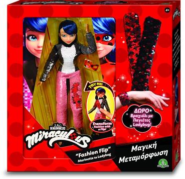 Miraculous Κούκλα Μαγική Μεταμόρφωση (MRA43011)