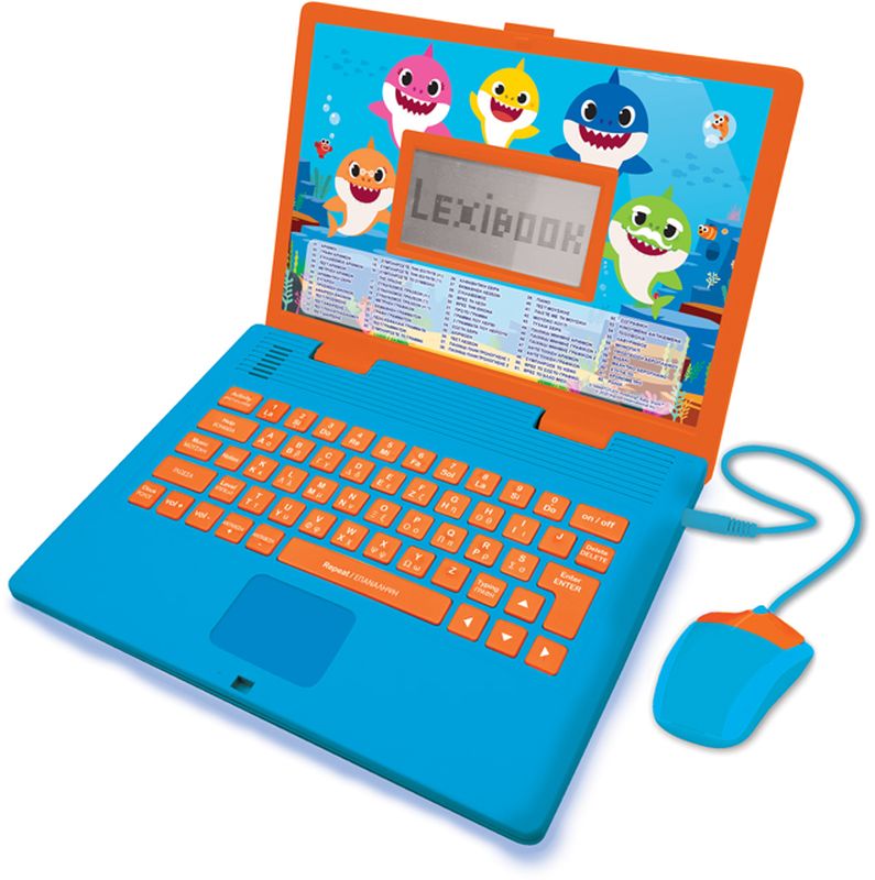 Lexibook Εκπαιδευτικό Δίγλωσσο Laptop Baby Shark (01-JC598BSi8)