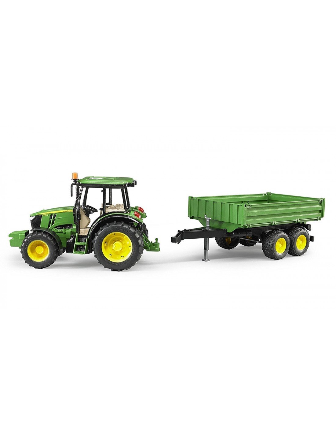 Bruder Τρακτέρ John Deere 5115M Με Καρότσα/4 (BR002108)