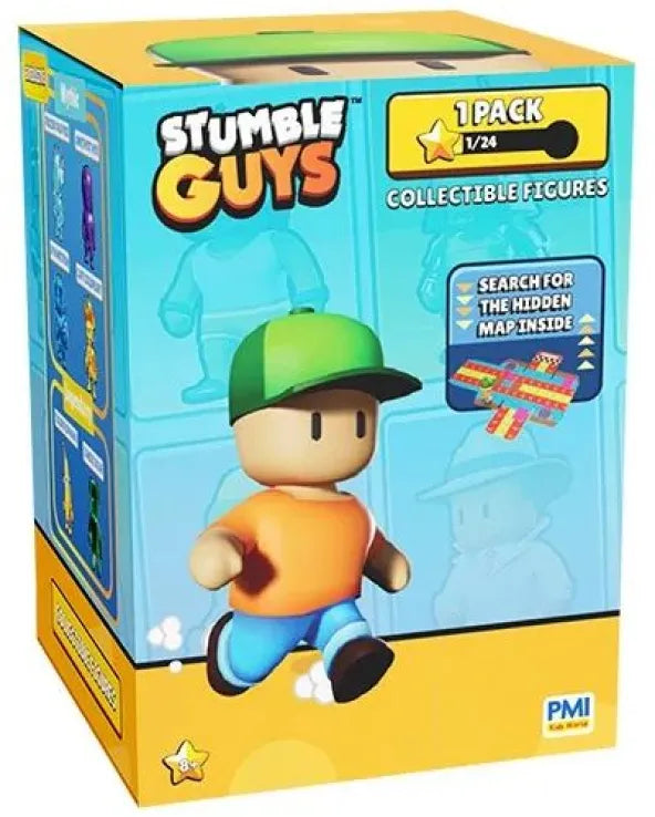 Stumble Guys Φιγούρα Έκπληξη-24 Σχέδια-1Τμχ (TUY03000)