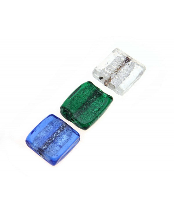 Rectangular Glass Beads