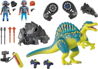 Playmobil Dinos Rise Σπινόσαυρος Με Διπλή Πανοπλία (70625)