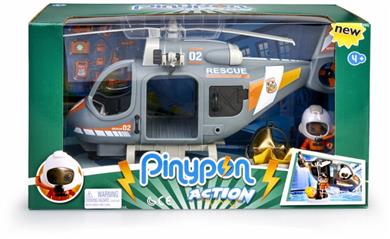 Pinypon Action Ελικόπτερο Διάσωσης & Φιγούρα (700015350)