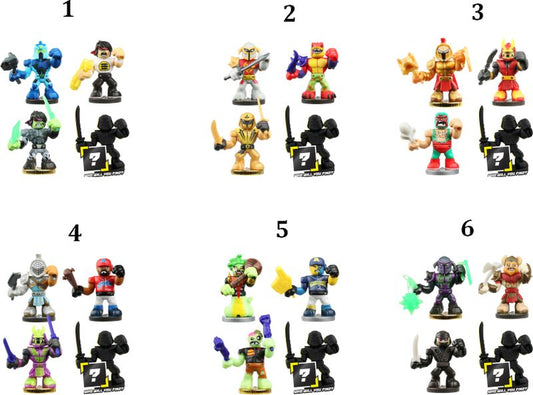 Akedo S1 Fight 4 Pack-6 Σχέδια (AKE04000)