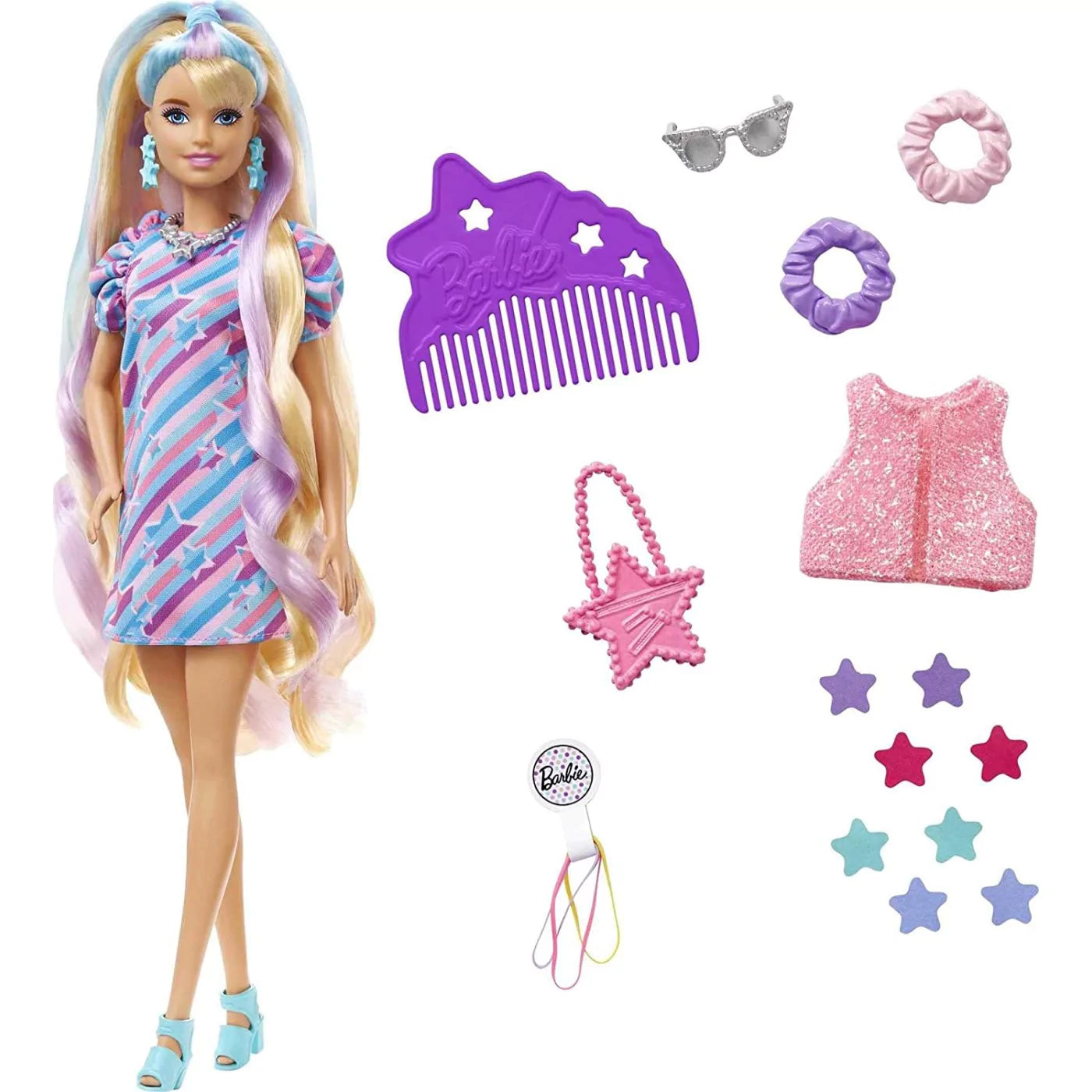 Barbie Totally Hair – Stars (HCM88)