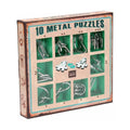 Eureka 10 Puzzles Γρίφος από Μέταλλο Green για 8+ Ετών 473357