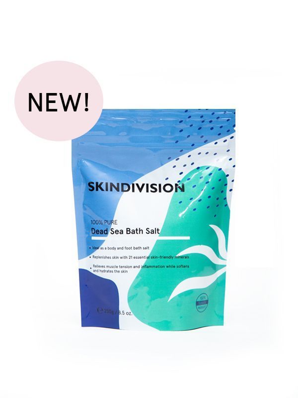 100% Pure Dead Sea Bath Salt 250g | Skin Division