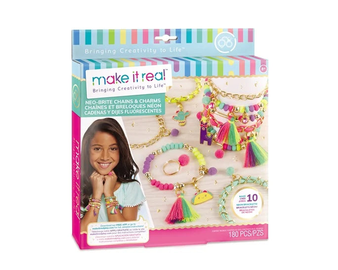 MAKE IT REAL – NEO-BRITE CHAINS & CHARMS (1313)