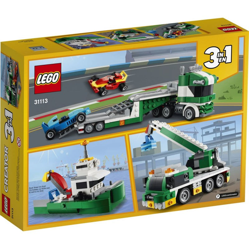 LEGO RACE CAR TRANSPORTER 31113
