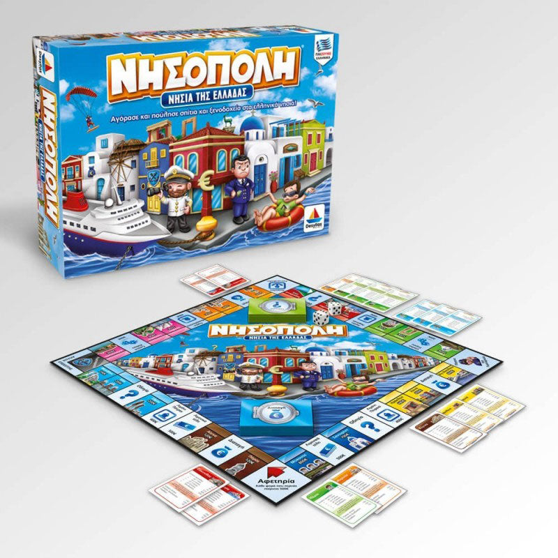 Desyllas Games Δεσύλλας Επιτραπέζια Νησόπολη (Νησιά Της Ελλάδας) 100541