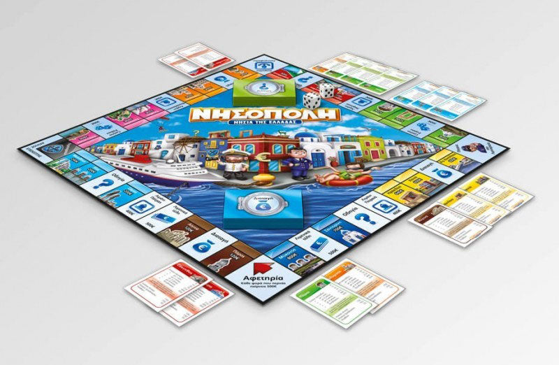 Desyllas Games Δεσύλλας Επιτραπέζια Νησόπολη (Νησιά Της Ελλάδας) 100541