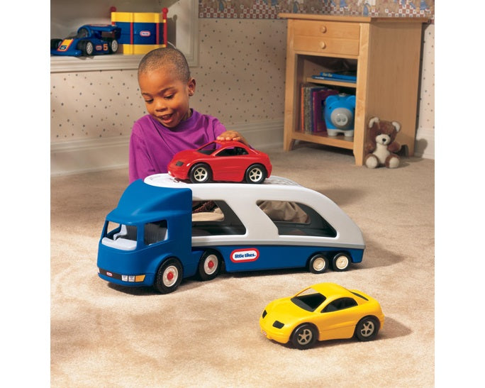 LITTLE TIKES ΜΕΓΑΛΗ ΝΤΑΛΙΚΑ ΜΠΛΕ ΜΕ ΑΥΤΟΚΙΝΗΤΑ 170430E3X1