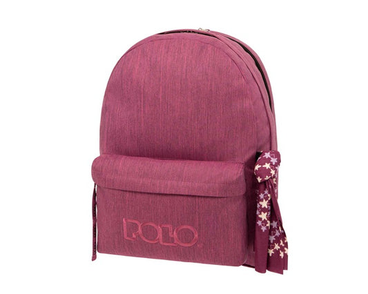 ΤΣΑΝΤΑ ΠΛΑΤΗΣ POLO ORIGINAL DOUBLE SCARF ΦΟΥΞΙΑ 901235-4401 (2023)
