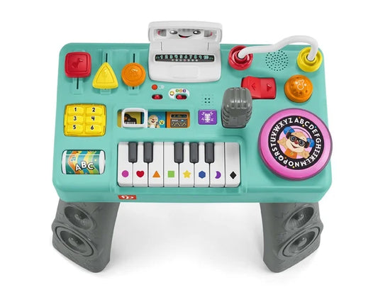 FISHER PRICE EKΠΑΙΔΕΥΤΙΚΗ ΚΟΝΣΟΛΑ DJ ΜΕ ΦΩΤΑ ΚΑΙ ΗΧΟΥΣ HRB61