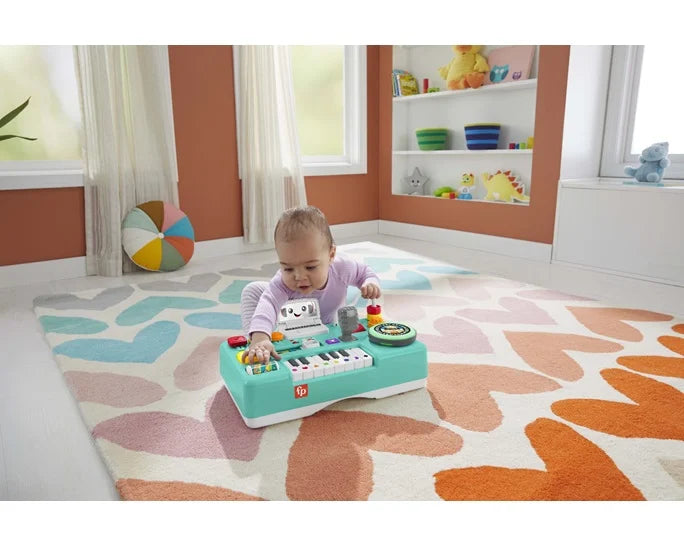 FISHER PRICE EKΠΑΙΔΕΥΤΙΚΗ ΚΟΝΣΟΛΑ DJ ΜΕ ΦΩΤΑ ΚΑΙ ΗΧΟΥΣ HRB61