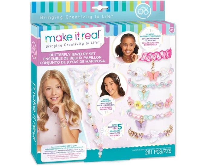 MAKE IT REAL – BUTTERFLY JEWERLY SET 1323