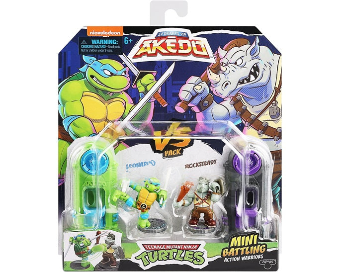 AKEDO TMNT VERSUS PACK (4 ΣΧΕΔΙΑ) AKT00000