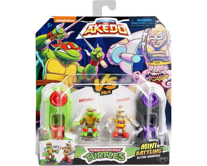 AKEDO TMNT VERSUS PACK (4 ΣΧΕΔΙΑ) AKT00000