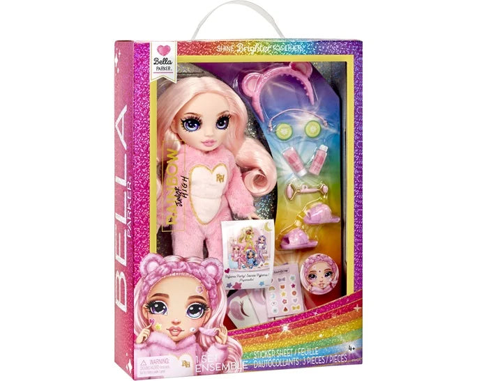 RAINBOW HIGH JUNIOR HIGH PJ PARTY ΚΟΥΚΛΑ – BELLA (PINK) 503675-EUC