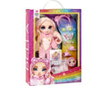RAINBOW HIGH JUNIOR HIGH PJ PARTY ΚΟΥΚΛΑ – BELLA (PINK) 503675-EUC