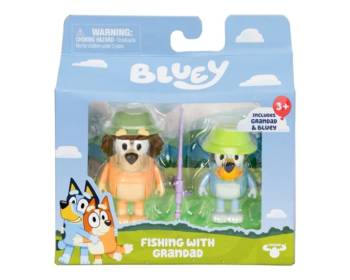 BLUEY ΦΙΓΟΥΡΑ 2 PACK 3 ΣΧΕΔΙΑ 17648