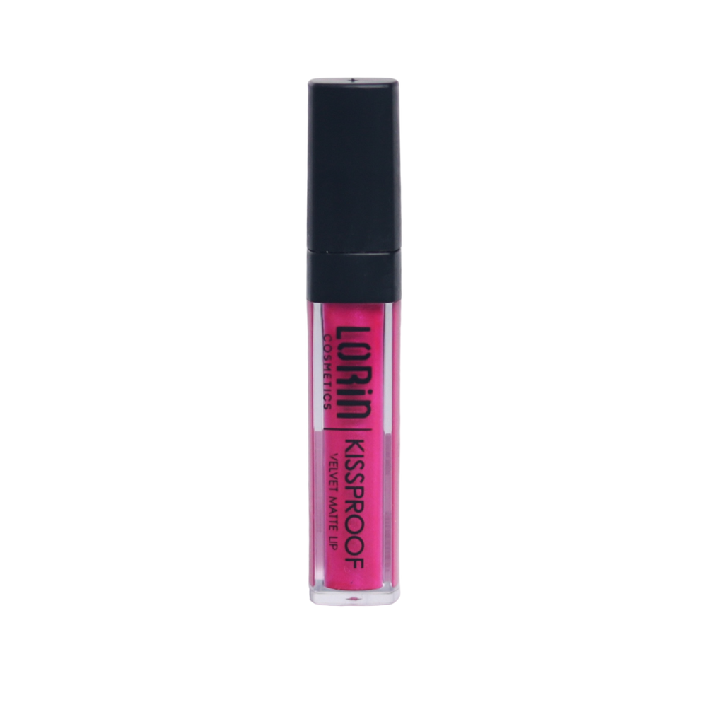 Lorin Kissproof Velvet Matte Lip #102 (Metallic Fire Pink)