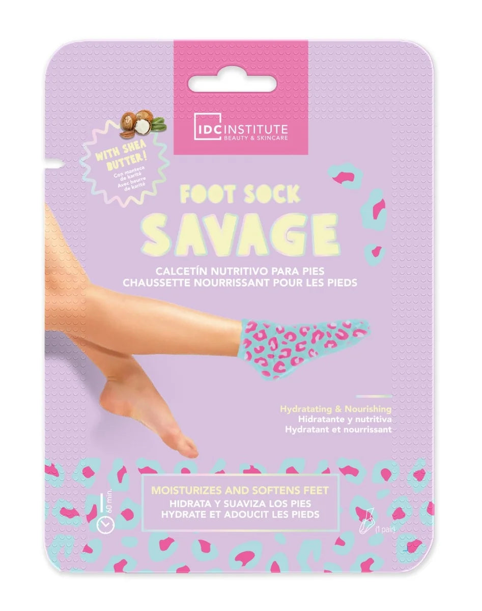 IDC Institute Nourishing Foot Sock “Savage”