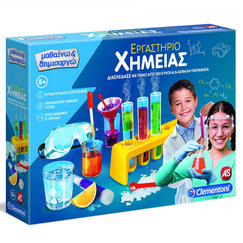 Clementoni Μαθαίνω Και Δημιουργώ – Εργαστήριο Χημείας 1026-63598