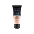 Maybelline | Fit Me Matte & Poreless Foundation No 102 Fair Ivory (30ml) | MFMMF102