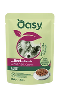 OASY DOG STRIPS IN GRAVY ADULT ΒΟΔΙΝΟ & ΚΑΡΟΤΟ 100G