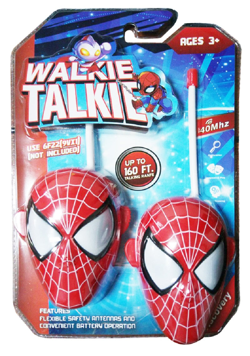 Spiderman Συστημα Επικοινωνιας Walkie Talkie 008.105wt