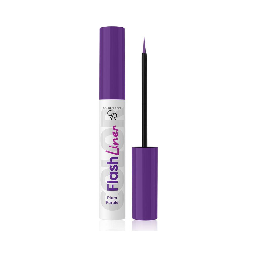 Golden Rose | FLASH LINER Colored Eyeliner No 107 Plum Purple (3.5ml) | GRFLCE107