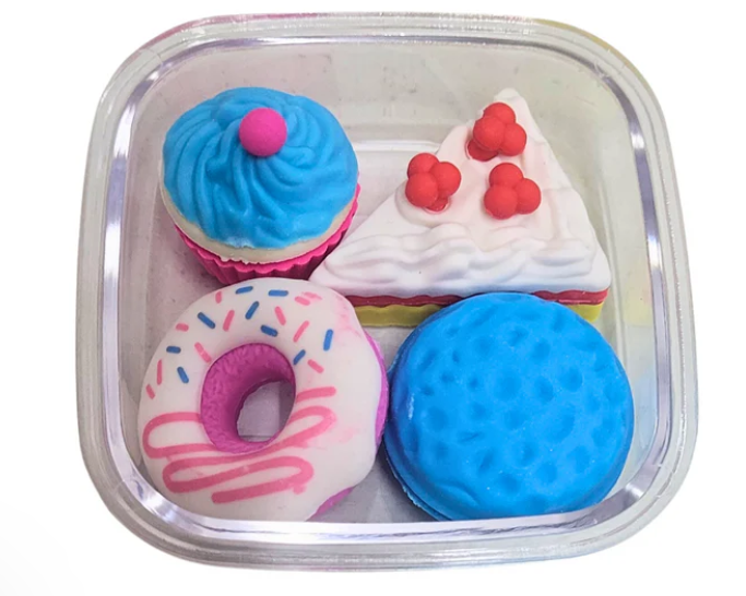 Yolo σετ 4 αρωματικές γόμες σε κουτάκι Sweets 10802_sweets